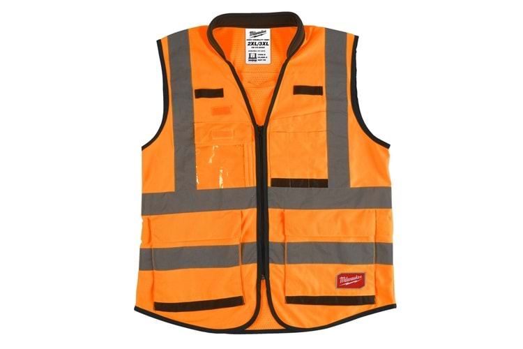 Milwaukee Premium Yüksek Görünürlüklü Yelek (Turuncu) - 2Xl/3Xl T4932471900