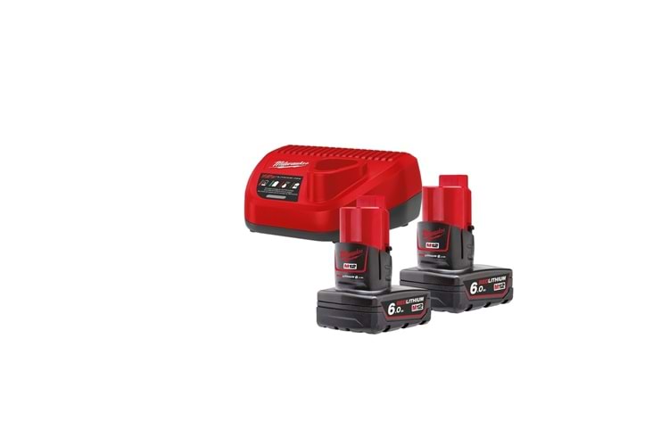 Milwaukee M12 Nrg-602 Akü - Şarj Cihazı Paket T4933451903