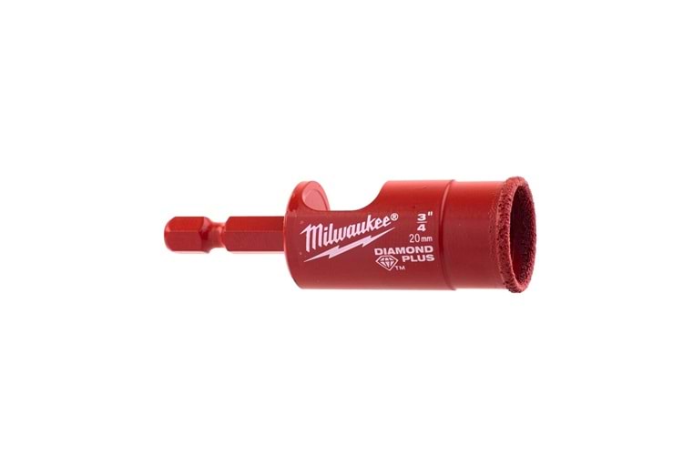 Milwaukee Hex Elmas Fayans Seramik Uç 20Mm 1/4 İnç T49560515